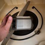 Cleaning Dishwasher Mesh filter